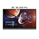 BenQ RP8603 86″ 4K UHD Pro Interactive Display