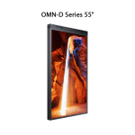 Samsung OMN Series High-Brightness Window Display – 4K UHD Dual-Sided Digital Signage, 3,000 Nit, 24/7 Operation