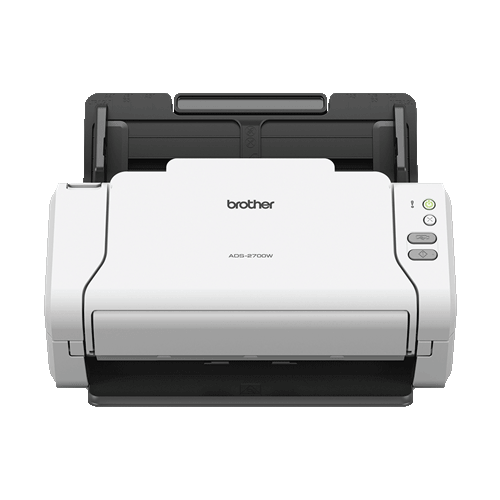 Brother ADS-2700W Brother ADS-2700W Wireless High-Speed Document Scanner – 35ppm Duplex, 50-Sheet ADF, Touchscreen, Wi-Fi & Ethernet - الصورة 1