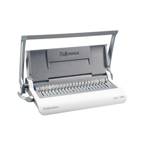 Fellowes Star+ 150 Fellowes Star+ 150 Manual Comb Binding Machine – 150 Sheet Binding Capacity, 12 Sheet Punch, A4 Comb Binder - الصورة 1