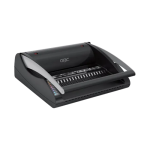 GBC CombBind C200 Manual Comb Binding Machine – 20 Sheet Punch Capacity, 330 Sheet Binding Capacity, A4 Document Binder