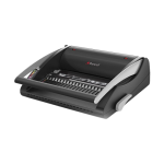 Rexel CombBind 100 Manual Comb Binding Machine – 9 Sheet Punch Capacity, 160 Sheet Binding Capacity, A4 Document Binder